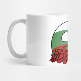 countryballs bulgaria play flowers Mug